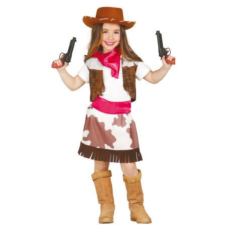 Disfraz de Vaquera Cowgirl Niña - Disfraces del Vaqueros Infantiles