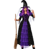 Disfraz De Bruja Morada Mujer - Disfraces Halloween Brujas - Disfraces de Brujas y Hechiceros para Mujer