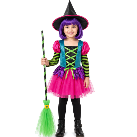 Disfraz De Bruja Divertida Infantil
