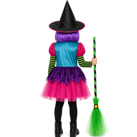 Disfraz De Bruja Divertida Infantil
