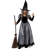 Disfraz De Bruja Gris Mujer - Disfraces Halloween Mujer - Disfraces de Brujas y Hechiceros para Mujer