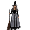 Disfraz De Bruja Gris Mujer - Disfraces Halloween Mujer - Disfraces de Brujas y Hechiceros para Mujer