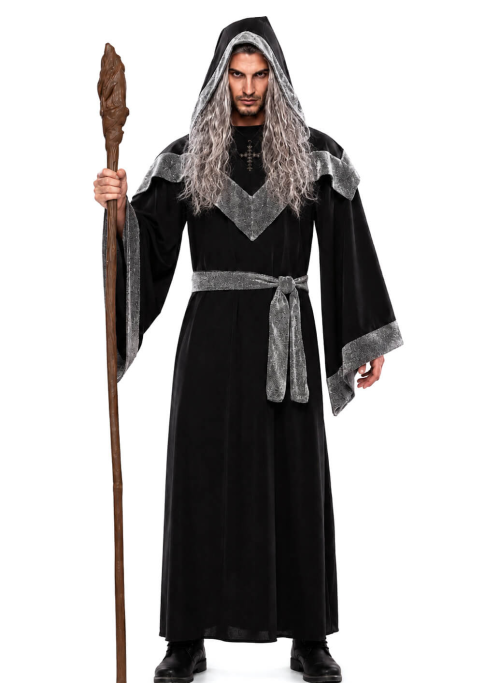 Disfraz de Hechicero Oscuro para hombre - Disfraces Brujois y Hechicero - Disfraces de Brujos y Hechiceros para Hombre