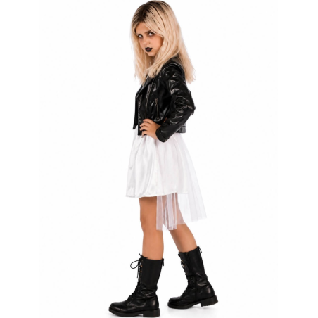 Disfraz Novia Muñeco Chucky Infantil - Disfraces Halloween Diabolicos - Disfraces de Muñeco Diabolico Infantiles
