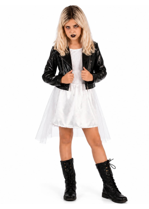 Disfraz Novia Muñeco Chucky Infantil - Disfraces Halloween Diabolicos - Disfraces de Muñeco Diabolico Infantiles