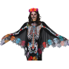 Disfraz de Catrina en Poncho Calaveras para Mujer - Disfraces Halloween Esqueletos - Disfraces de Esqueleto para Mujer