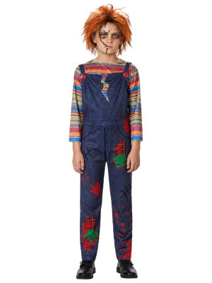 Disfraz De Muñeco Chucky Infantil - Disfraces Halloween Diabolicos - Disfraces de Muñeco Diabolico