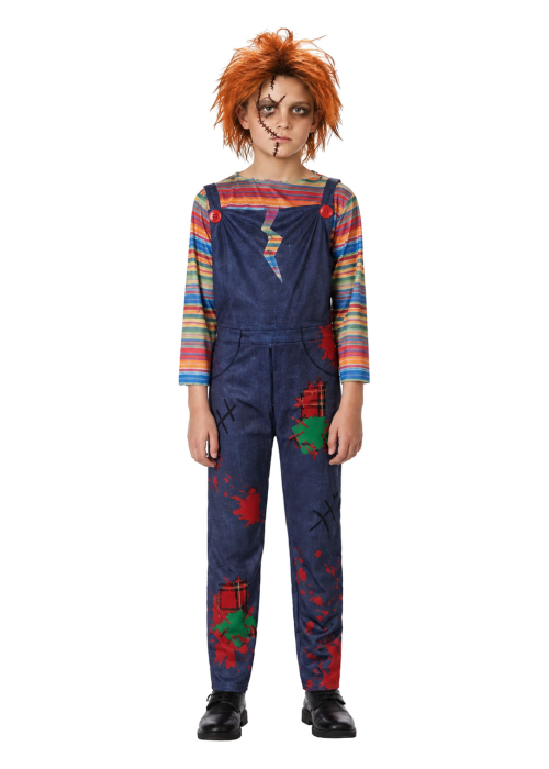 Disfraz De Muñeco Chucky Infantil - Disfraces Halloween Diabolicos - Disfraces de Muñeco Diabolico