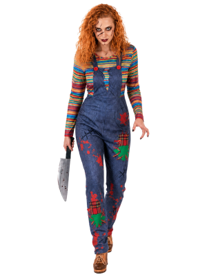 Disfraz De Muñeca Chucky Adulto - Disfraces Halloween Diabolicos - Disfraces de Muñeco Diabolico Adulto