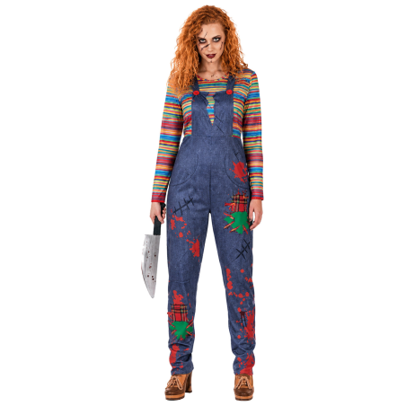 Disfraz De Muñeca Chucky Adulto - Disfraces Halloween Diabolicos - Disfraces de Muñeco Diabolico Adulto