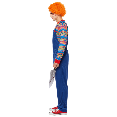 Disfraz De Muñeco Chucky Adulto - Disfraces Halloween Diabolicos - Disfraces de Muñeco Diabolico Adulto