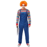 Disfraz De Muñeco Chucky Adulto - Disfraces Halloween Diabolicos - Disfraces de Muñeco Diabolico Adulto