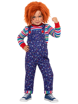 Disfraz De Muñeco Chucky Bebe - Disfraces Halloween Diabolicos - Disfraces de Muñeco Diabolico Bebe