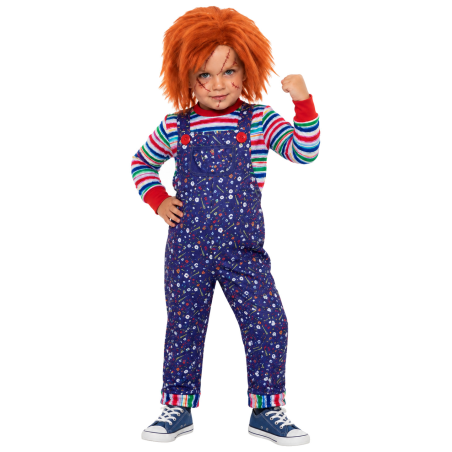 Disfraz De Muñeco Chucky Bebe - Disfraces Halloween Diabolicos - Disfraces de Muñeco Diabolico Bebe