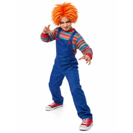 Disfraz De Muñeco Chucky Infantil - Disfraces Halloween Diabolicos - Disfraces de Muñeco Diabolico Infantiles