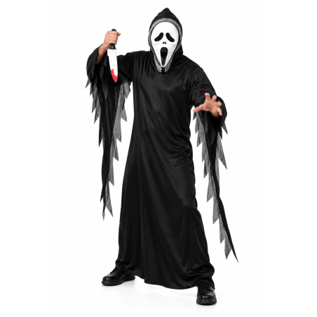 Disfraz De Asesino Scream Adulto - Disfraces Halloween - Disfraces de Peliculas y Series Para Hombres