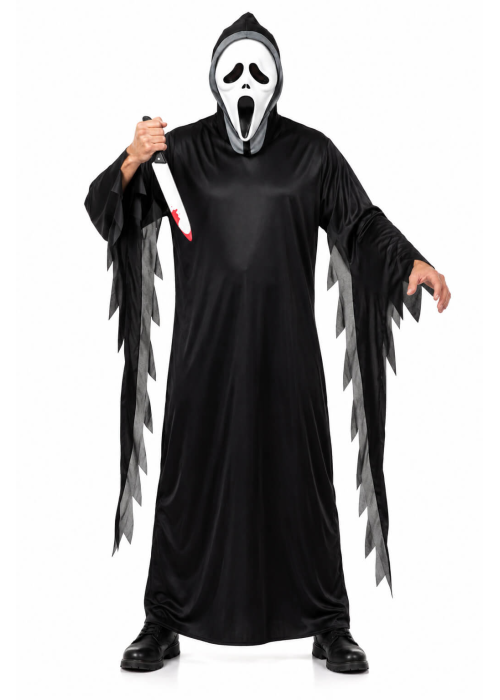 Disfraz De Asesino Scream Adulto - Disfraces Halloween - Disfraces de Peliculas y Series Para Hombres