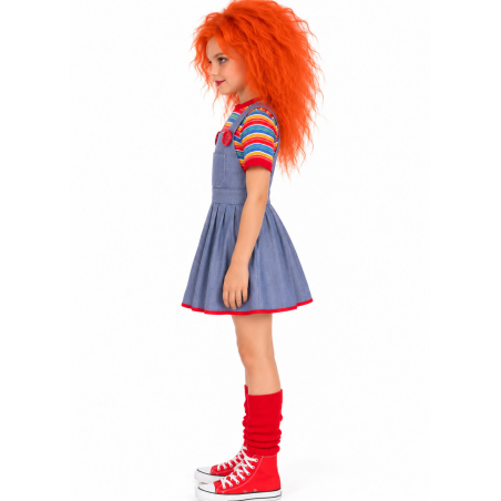 Disfraz De Muñeca Chucky Infantil - Disfraces Halloween Diabolicos - Disfraces de Muñeco Diabolico Infantiles