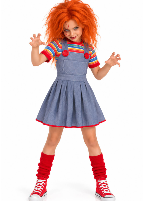 Disfraz De Muñeca Asesina Infantil