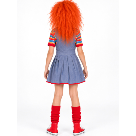 Disfraz De Muñeca Chucky Infantil - Disfraces Halloween Diabolicos - Disfraces de Muñeco Diabolico Infantiles