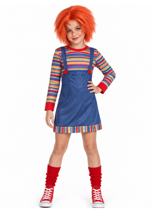 Disfraz De Muñeca Asesina Infantil