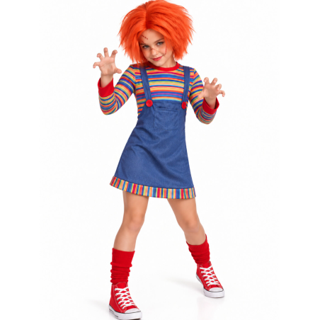Disfraz De Muñeca Asesina Infantil