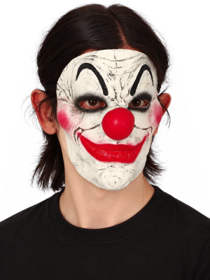 Mascara Payaso Diabolico Cejas - Mascaras Halloween Payasos Asesinos - Mascaras y Antifaces