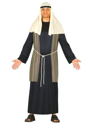 Disfraz de Pastor - San Jose Azul - Disfraces de Arabe para Hombre