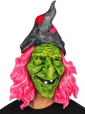 Mascara Bruja Verde - Mascaras Halloween de Brujas - Mascaras Halloween