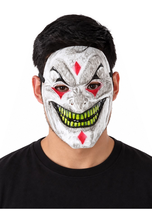 Mascara Payaso Sonriente - Mascaras Halloween Payasos Asesinos - Mascaras y Antifaces
