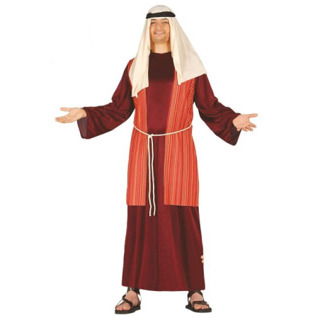 Comprar el Vestit de Pastor - Sant Josep de color Vermell només 17.00€ – vestit de Botiga en línia