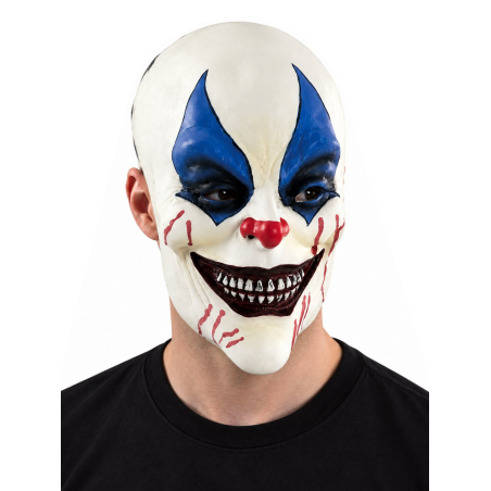 Mascara De Payaso Diabolico Blue