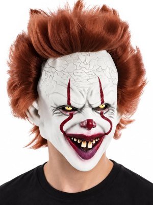 Mascara de Payaso Asesino IT - Complementos de Halloween Pennywise - Mascaras de Payasos Asesinos