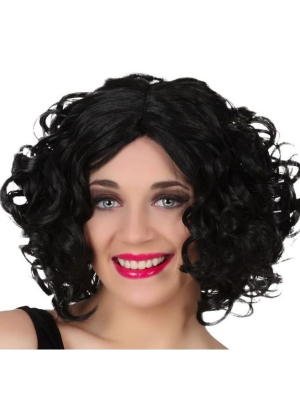 Comprar Perruca de Rínxols de color Marró Club per només 9.50€ – vestit de Botiga en línia