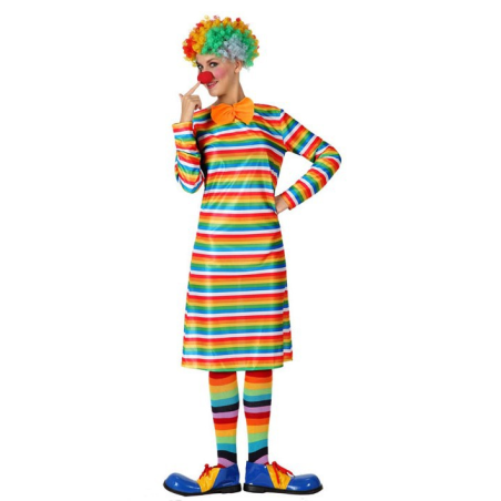 Camison de Payaso Rayas - Disfraces de Payasos, Arlequines y Bufones