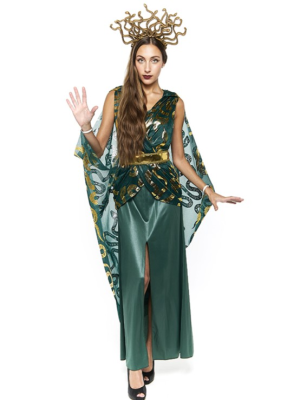 Disfraz De Medusa Para Mujer - Disfraces de Romanos y Griegos para Mujer