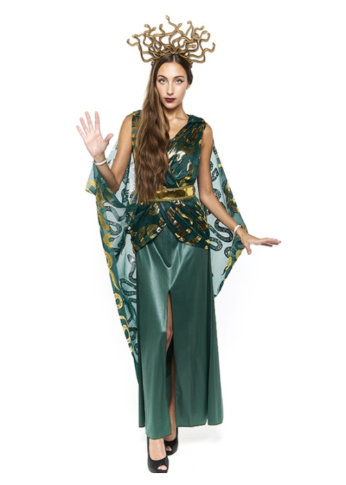 Disfraz De Medusa Para Mujer - Disfraces de Romanos y Griegos para Mujer