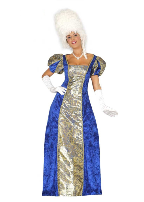 Disfraz de Marquesa Azul - Disfraces de Epoca para Mujer