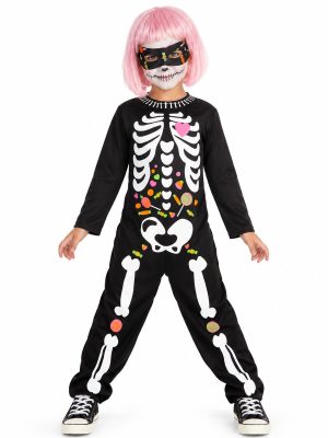 Disfraz De Esqueleto Caramelos Infantil