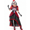Disfraz de Catrina Largo para Mujer - Disfraces Halloween Esqueletos - Disfraces de Esqueleto para Mujer