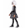 Disfraz de Catrina Fluorescente Infantil - Disfraces Calaveras y Esqueletos - Disfraces de Esqueleto para Niñas