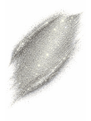 Stick de Maquillaje Glitter Plata - Maquillaje y Caracterizacion