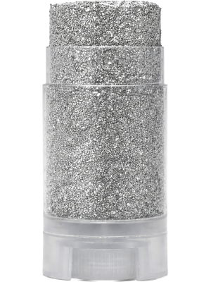 Stick de Maquillaje Glitter Plata - Maquillaje y Caracterizacion