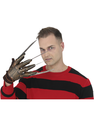 Guante Mano Con Cuchillas de Freddy Krueger Lux - Complementos de Asesino de Pesadillas