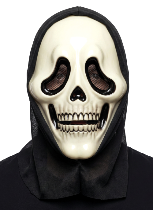 còpia de Mascara Calavera Con Capucha Pvc