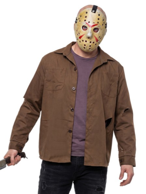 còpia de Disfraz de Jason Killer Marron para hombre - Disfraces de Halloween