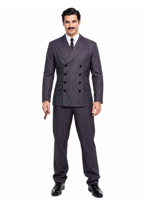 Disfraz de Gomez para Hombre - Disfraces de la Familia Addams - Disfraces de Familia de Terror Adulto