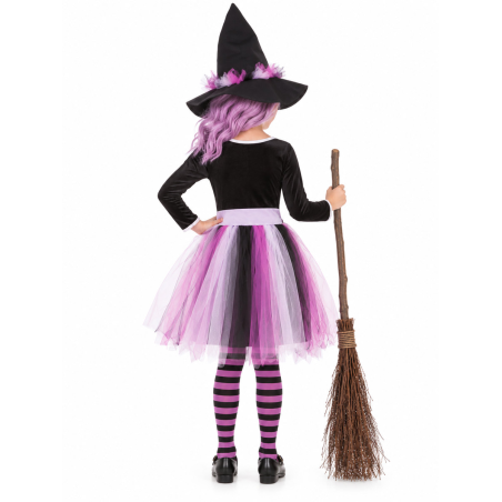 Disfraz De Bruja Felina Infantil