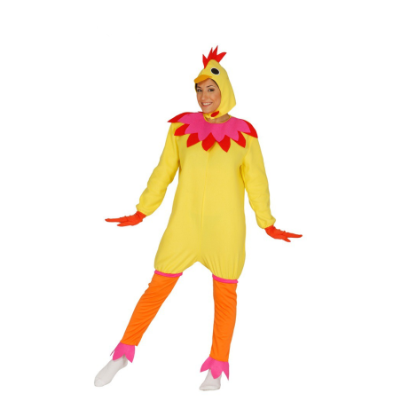 Disfraz de Gallina Amarilla - Disfraces de Animales Adultos