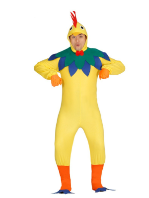 Disfraz de Gallo Amarillo - Disfraces de Animales Adultos